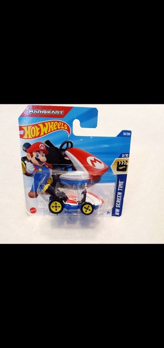 Coche Hot Wheels Mario car