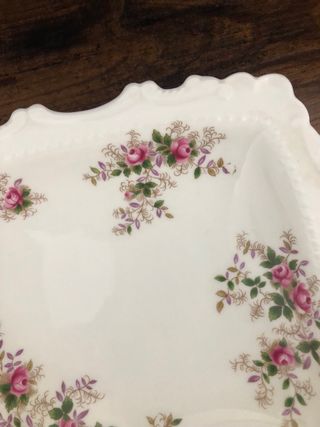 Bandeja Royal Albert Lavender Rose Porcelana