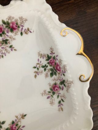 Bandeja Royal Albert Lavender Rose Porcelana