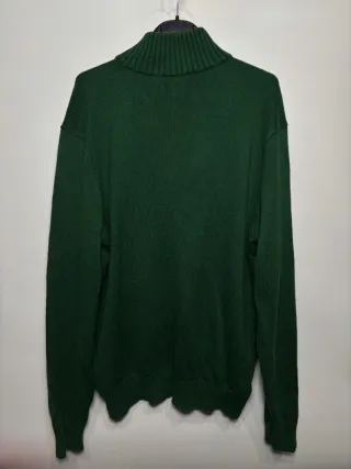 Jersey Polo Ralph Lauren half zip Verde