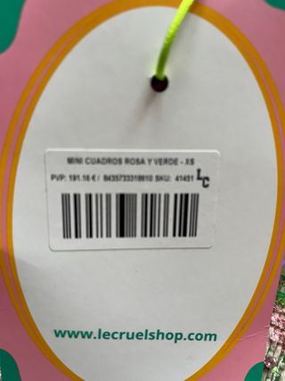 Falda Tweed Le Cruel