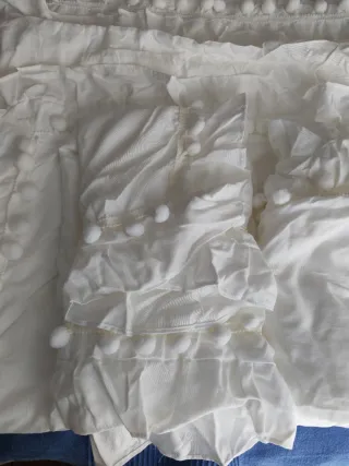 Funda Nórdica 150 blanca Tacto piel Melocotón.