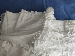 Funda Nórdica 150 blanca Tacto piel Melocotón.