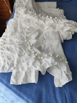 Funda Nórdica 150 blanca Tacto piel Melocotón.