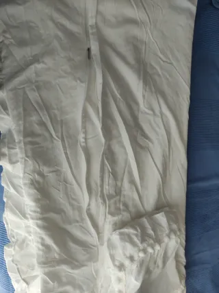 Funda Nórdica 150 blanca Tacto piel Melocotón.