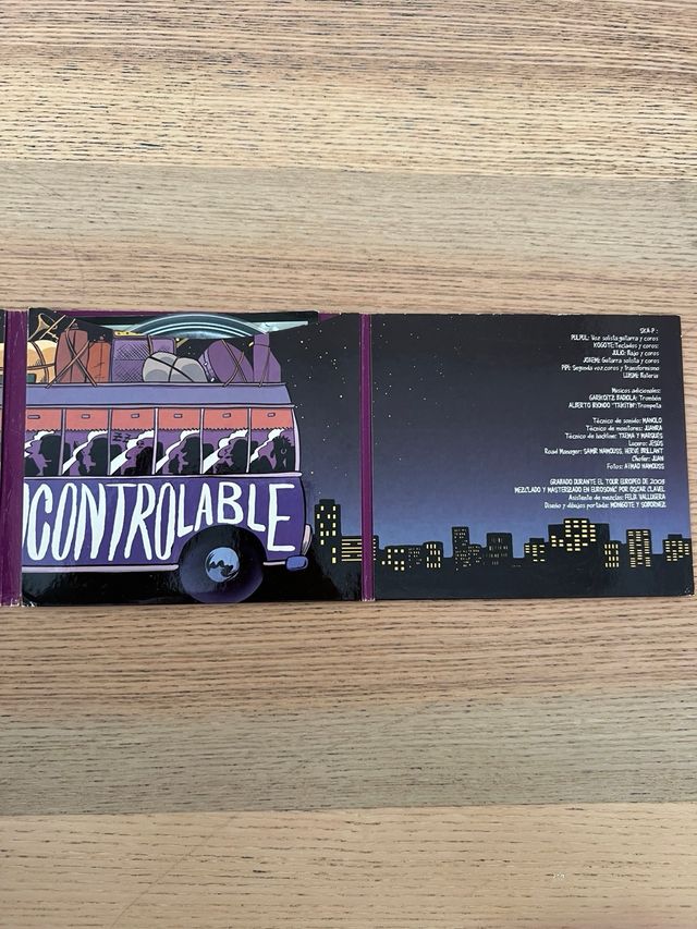 CD+DVD SKA-P Incontrolable En Directo.