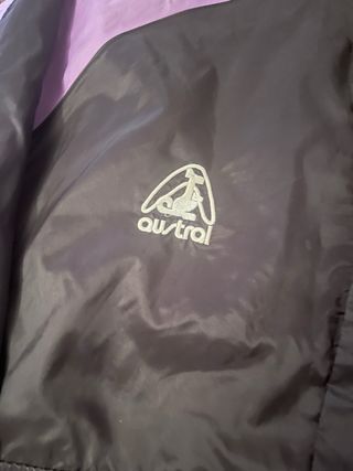 Chaqueta impermeable Austral UDS vintage fútbol 90