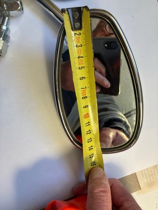 Retrovisores Moto Cromados