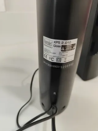 Altavoces Hercules Negros Amplificados