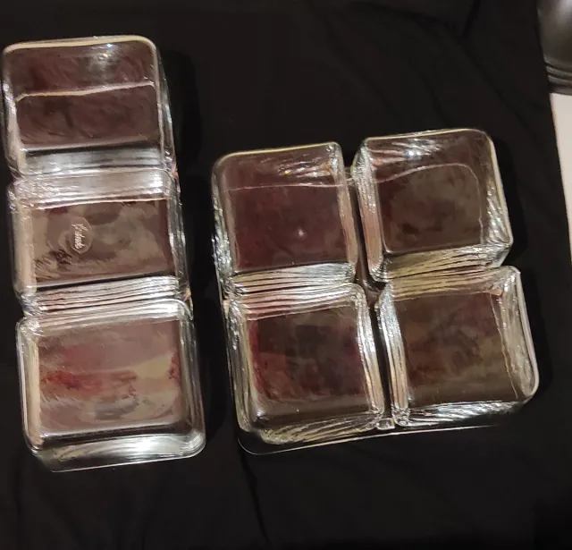 Pack 2 Entremeseras de Vidrio Soplado