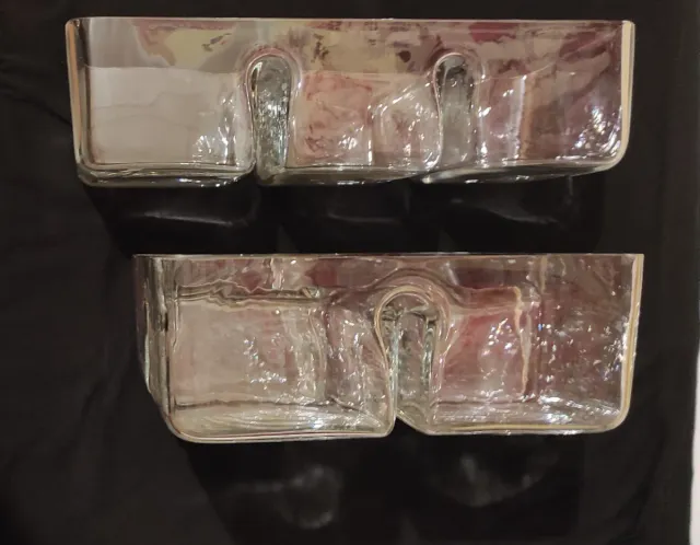 Pack 2 Entremeseras de Vidrio Soplado