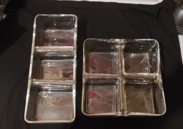 Pack 2 Entremeseras de Vidrio Soplado