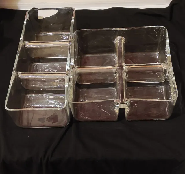 Pack 2 Entremeseras de Vidrio Soplado