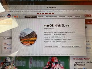 MacBook Pro Apple Grigio/Argento