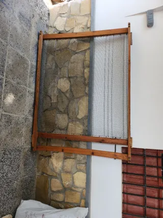 Somier antiguo sin óxido. Decoracion