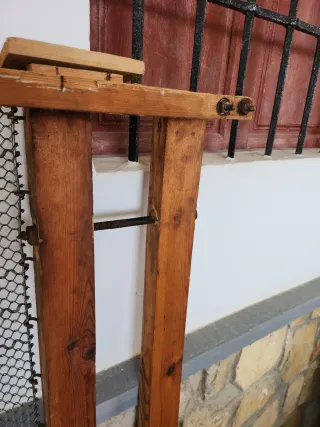 Somier antiguo sin óxido. Decoracion