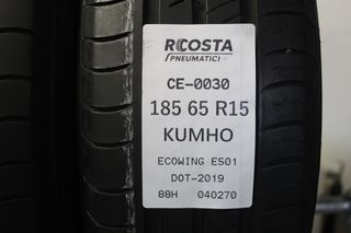2 Gomme Usate Kumho 185/65 R15 88H