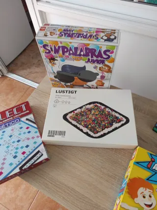 Lote 5 Juegos de Mesa: Sin Palabras, Escape Room..