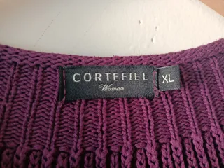 Jersey sin mangas Cortefiel morado Talla XL