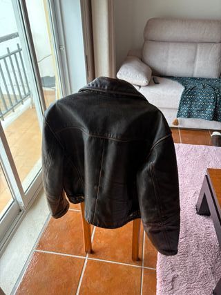 Casaco Pele Zara M Castanho