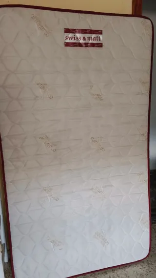 Colchón Ortopédico antiácaros Espuma Alta Densidad