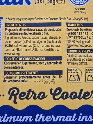 Nevera portátil Polarbox Nesquik 4,5kg