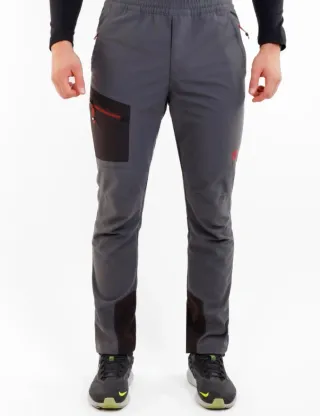 Pantalón de trabajo gris y negro