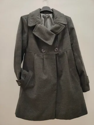 Cappotto grigio vintage classico S-XS