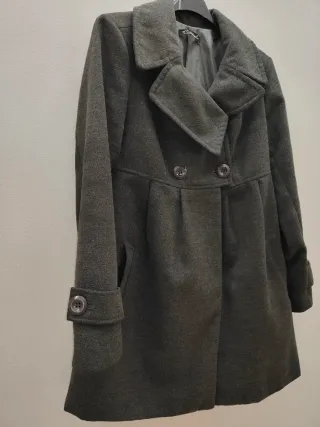 Cappotto grigio vintage classico S-XS
