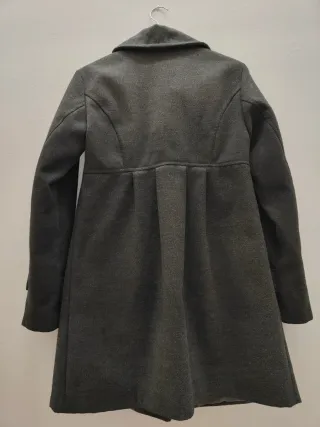 Cappotto grigio vintage classico S-XS