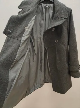 Cappotto grigio vintage classico S-XS