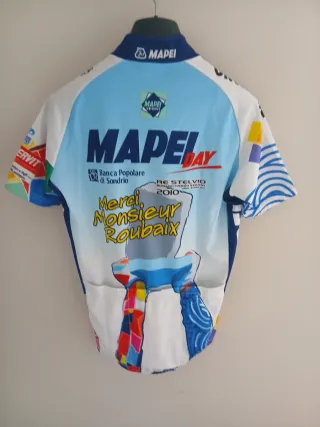 Maglia Ciclismo Mapei Day Stelvio 2010 taglia m