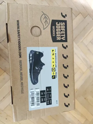 Zapatos de seguridad negros