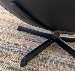 Butaca Danesa Vintage Negra + Reposapiés