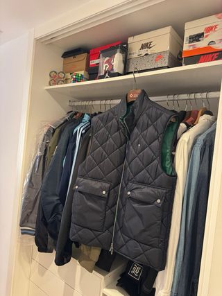 Chaleco Purificación García Negro Talla M