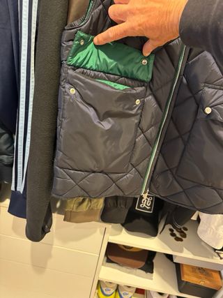 Chaleco Purificación García Negro Talla M