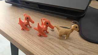3 Figuras Kinder Sorpresa Natoons Dinosaurios