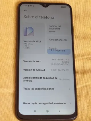 Xiaomi Redmi 9T Nero