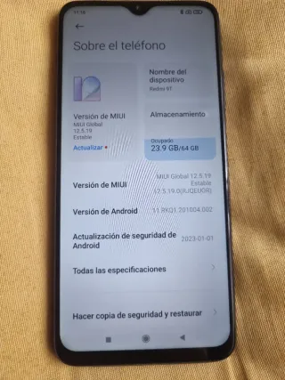 Xiaomi Redmi 9T Negro