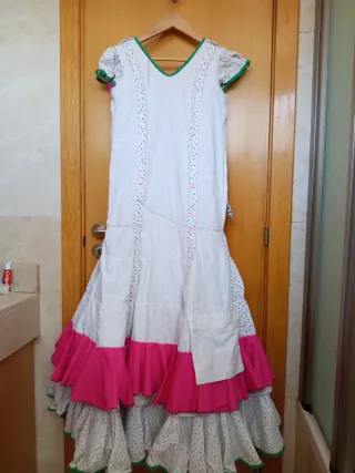 Vestido Flamenca Niña Talla 10