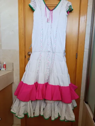 Vestido Flamenca Niña Talla 10