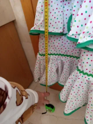Vestido Flamenca Niña Talla 10