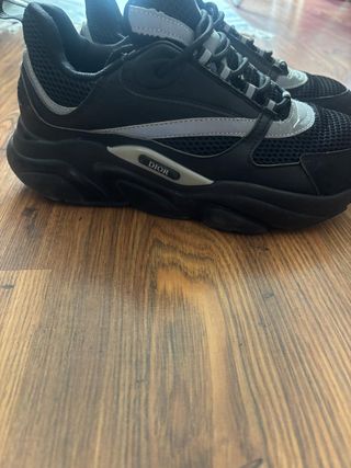 Dior B22 Sneakers Negras y Grises