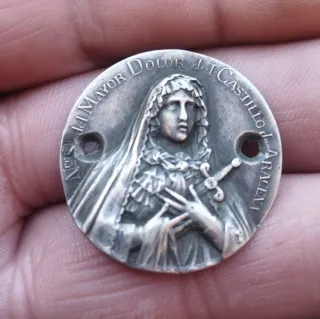 Medalla Antigua RARA