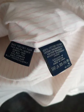 Camisa Ralph Lauren Sport Rayas Rosas