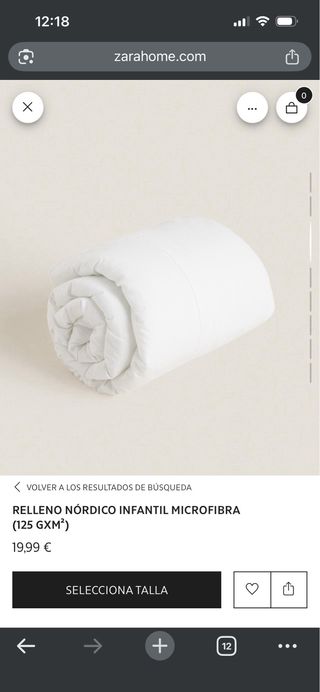 Cuna + Ropa Cama Zara Home