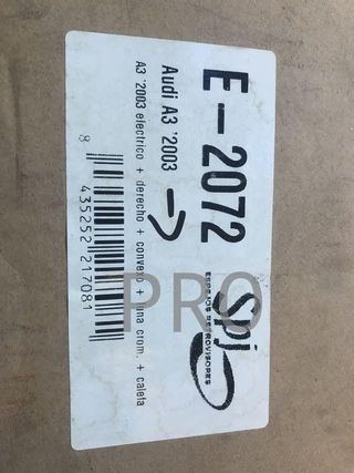 Espejo Audi a3 8p derecho nuevo