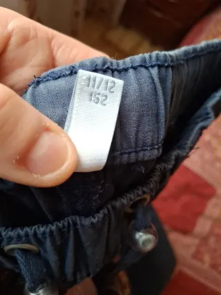 Pantaloni blu 11 anni