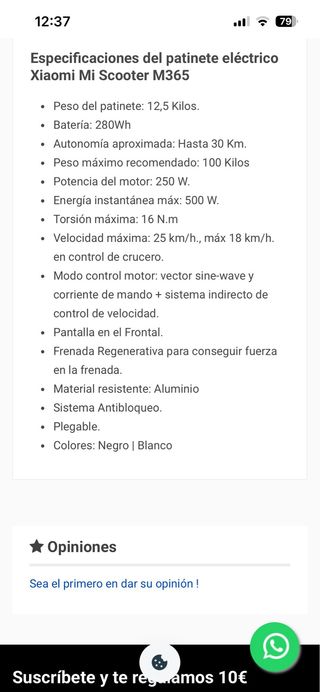 Pack 2 Patinetes Eléctricos en perfecto estado