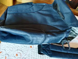 Bolso Maletín Pull&Bear Azul oscuro